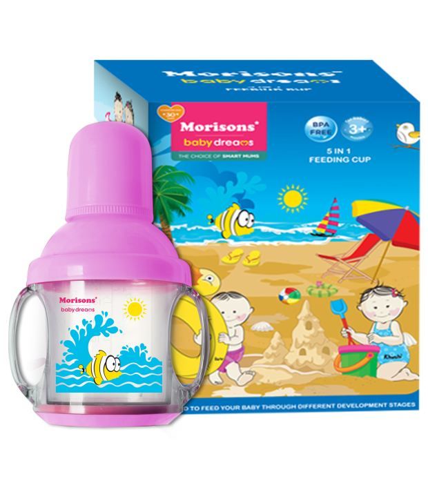     			Morisons Baby Dreams Pink Spout Sippers