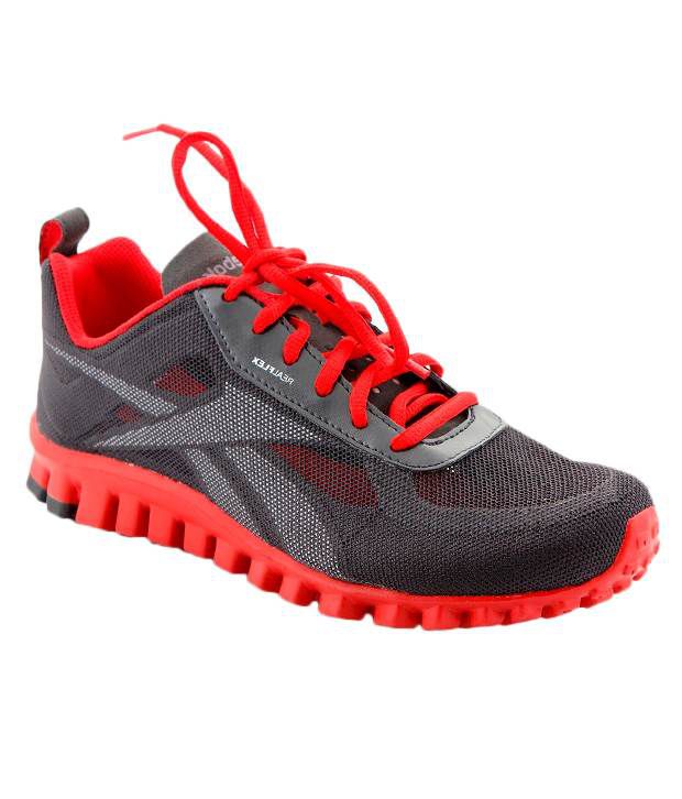 Reebok Realflex Grey & Red Sports Shoes Price India- Buy Reebok Realflex Grey & Red Sports Shoes Online Snapdeal