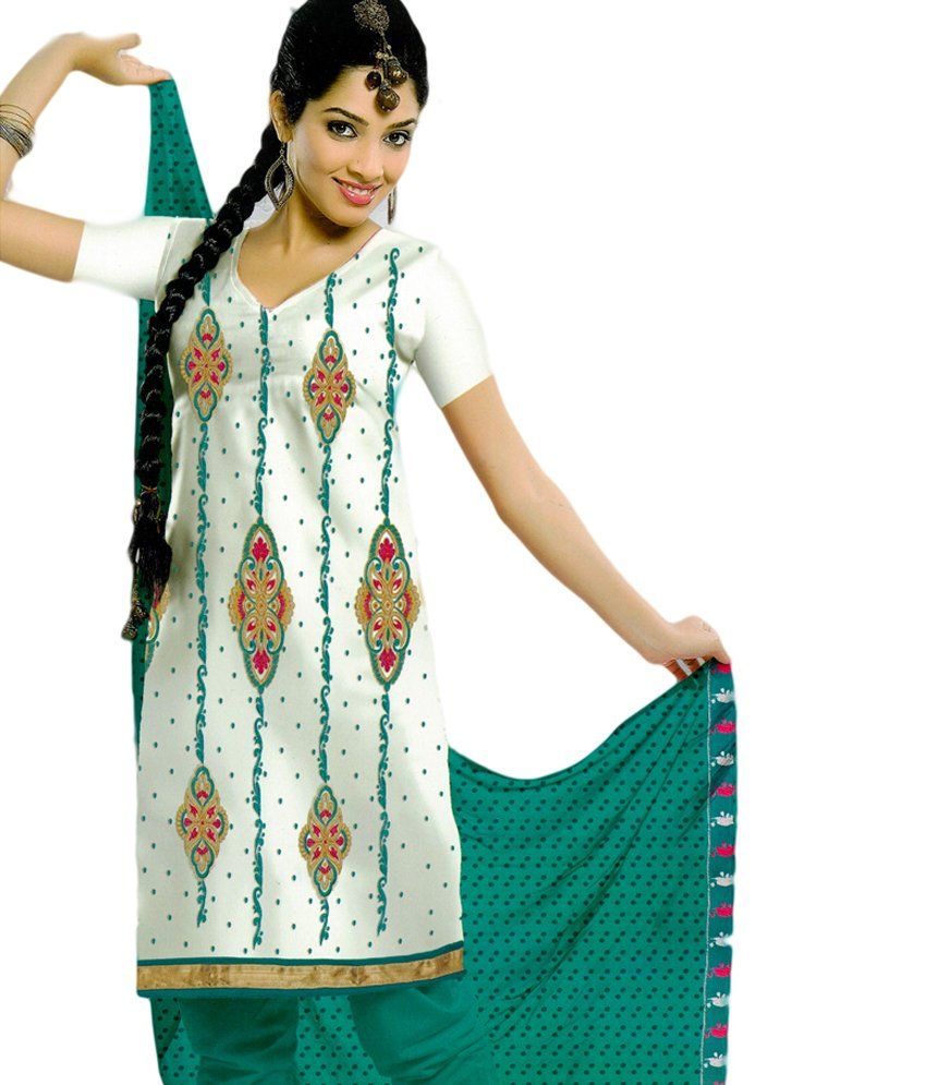 unstitched churidar