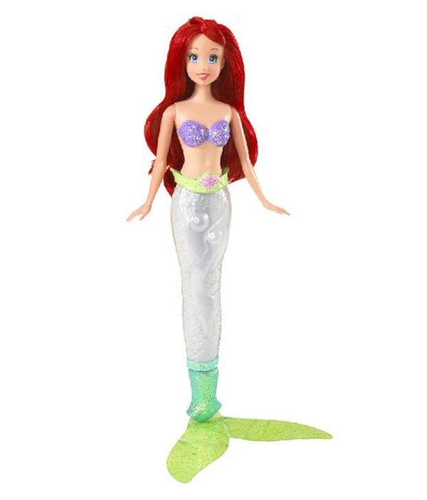 Mattel Disney Princess Sparkle & Splash Ariel Fashion Doll(Imported ...