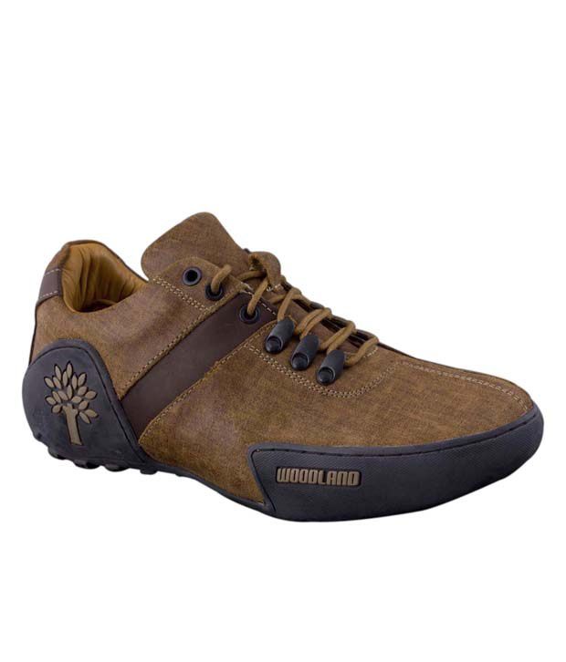 Woodland Brown Outdoor Shoes Art 