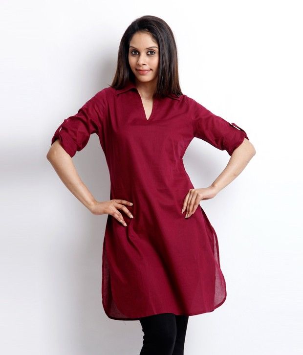 colour combination with maroon kurti
