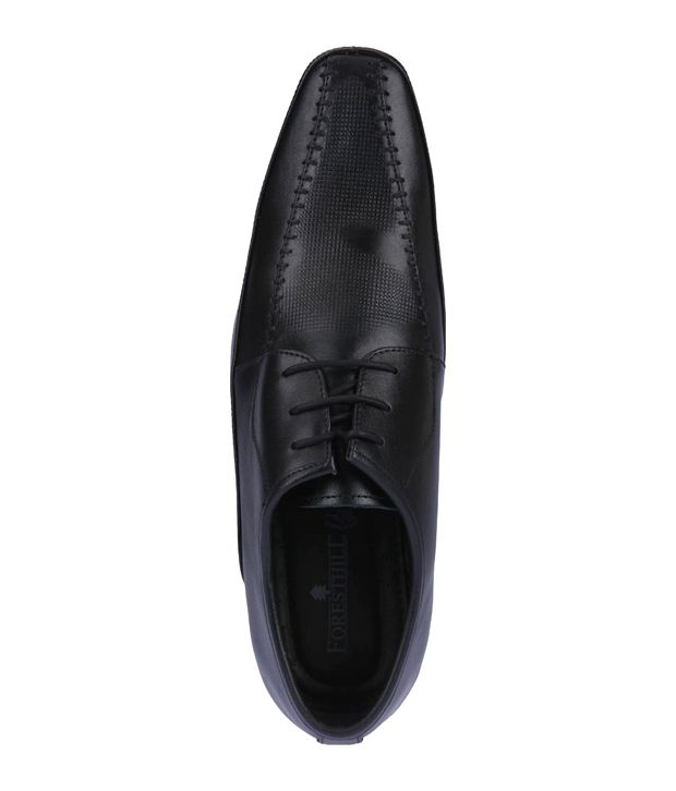 Forest Hill Black Formal Shoes Price in India- Buy Forest Hill Black ...