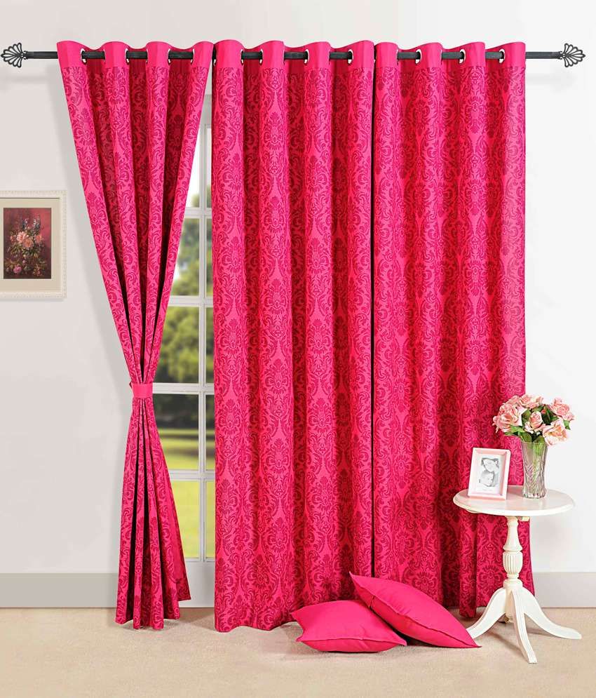 Swayam Single Long Door Eyelet Curtain Buy Swayam Single Long Door Eyelet Curtain Online At