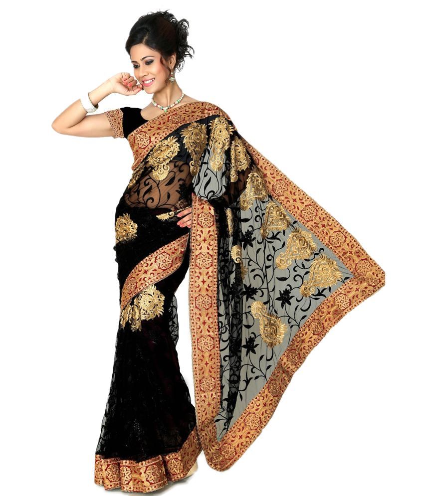 gown made from net saree