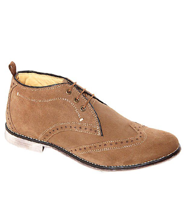 Red Chief Brown Brogues Shoes - Buy Red 