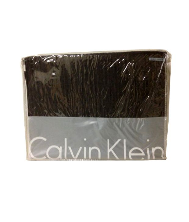 Calvin Klein Madeira Jagged Grid Queen Coverlet Azuki Buy