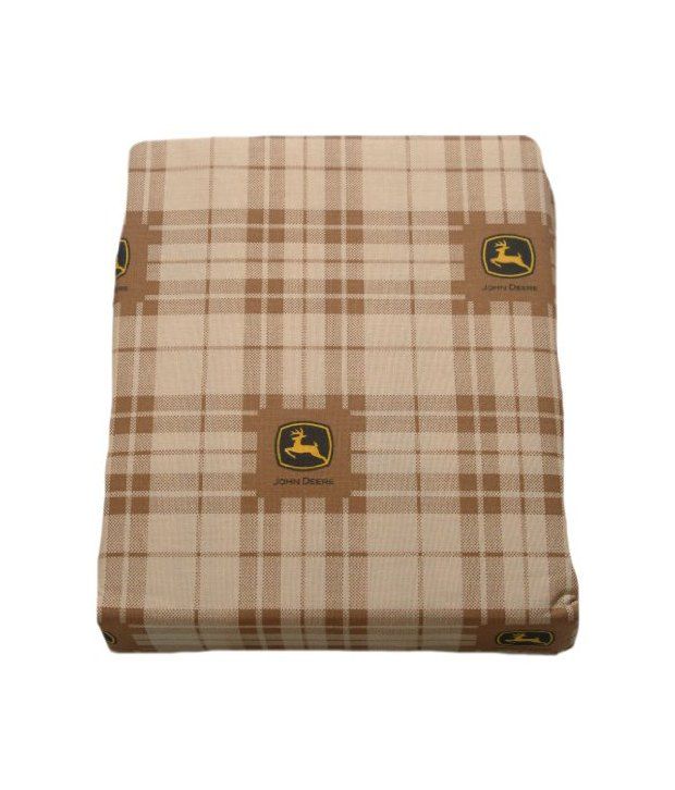 John Deere Bedding Traditional Tractor And Plaid Collection 3Piece