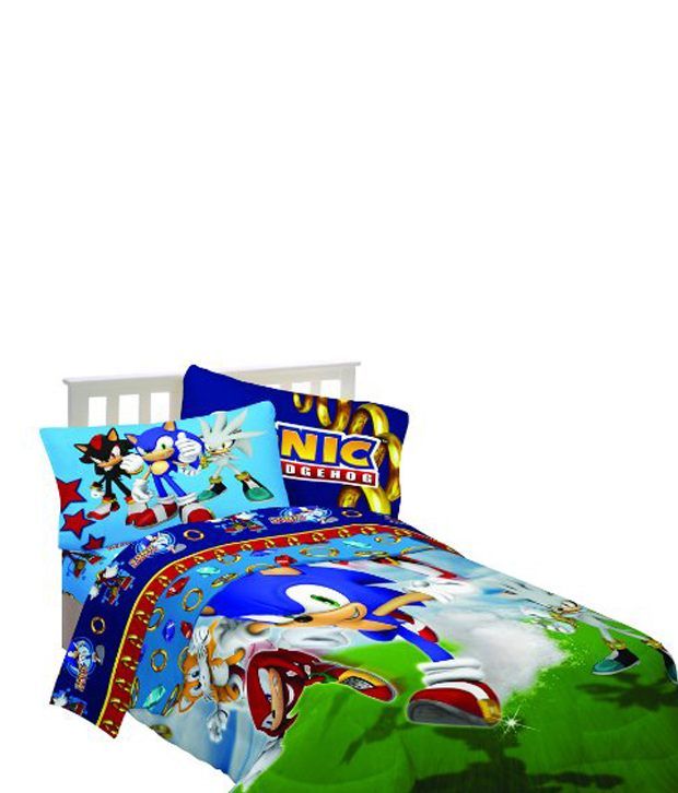Sega Sonic The Hedgehog Sd Twin Sheet Set Delivery Options