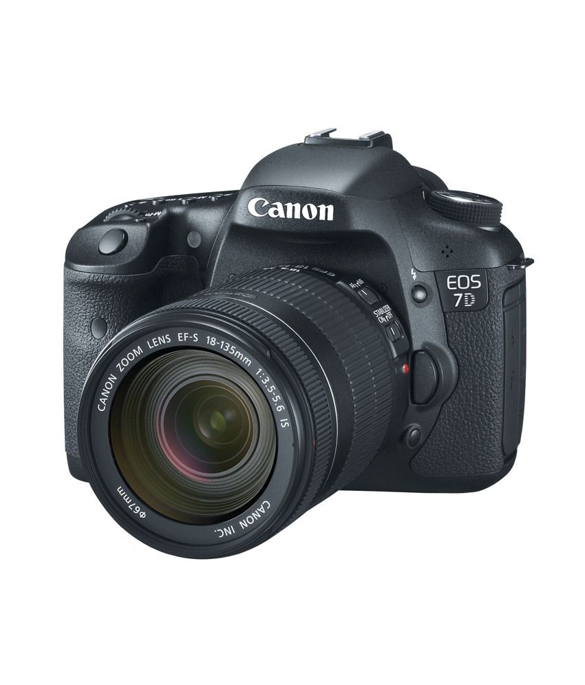 Canon EOS 7D with 18-135mm IS Lens Price in India- Buy Canon EOS 7D ...