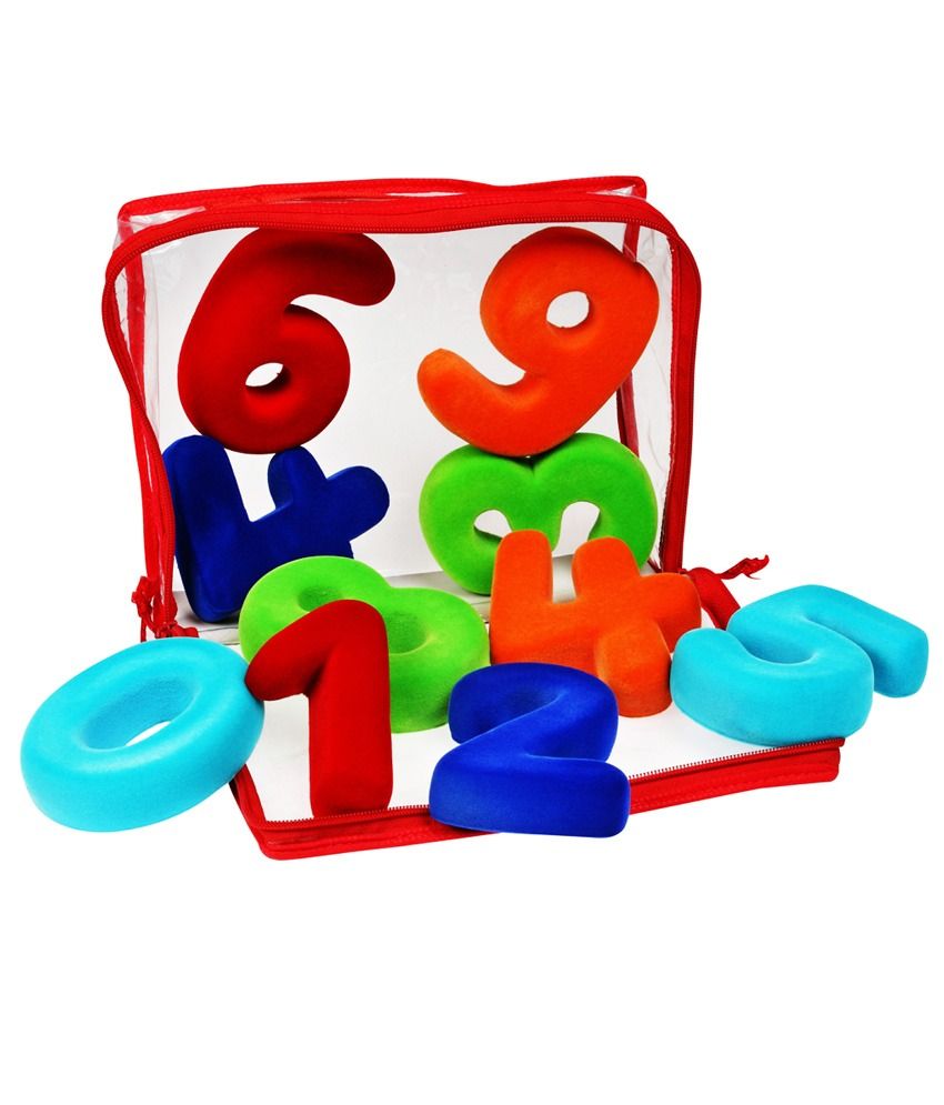 Rubbabu Large Magnetic Numerals Educational Games - Buy Rubbabu Large ...