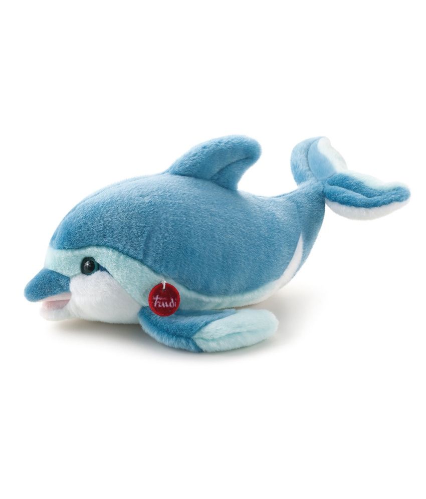 blue dolphin stuffed animal