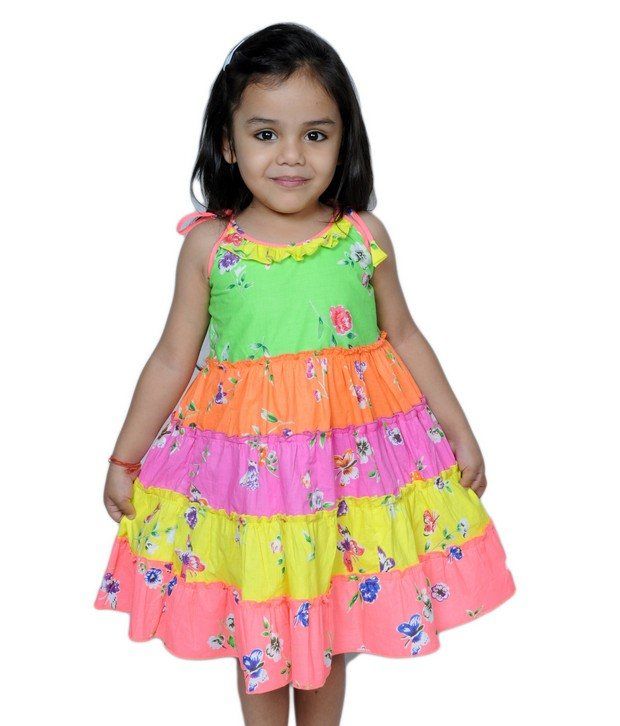 gajri colour frock