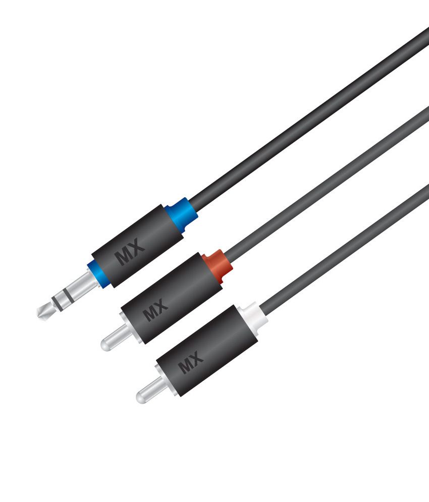 COMPOSITE AUDIO 2 RCA CABLE- 1.5 METERS 