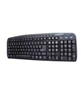 Amkette rx3 Black PS/2 Desktop Keyboard Keyboard