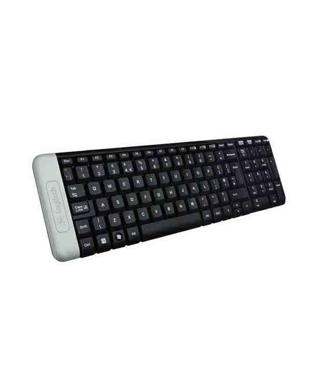     			Logitech K230 Black Wireless Desktop Keyboard
