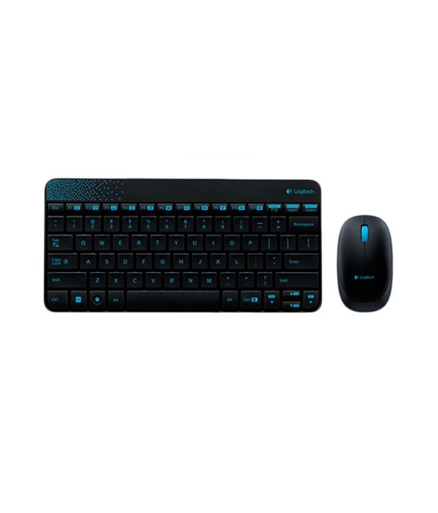 Logitech mk240 Black Wireless Keyboard Mouse Combo Keyboard