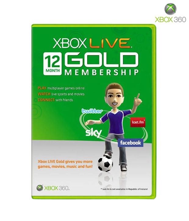 xbox gold membership india