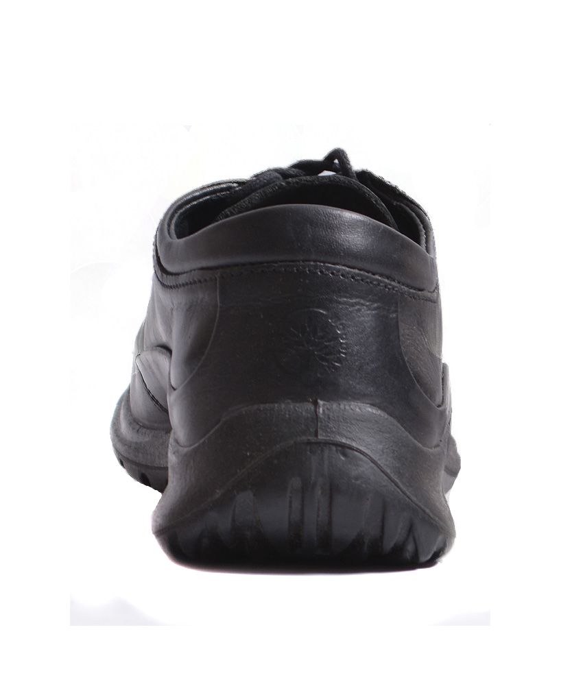 woodland black shoes for men