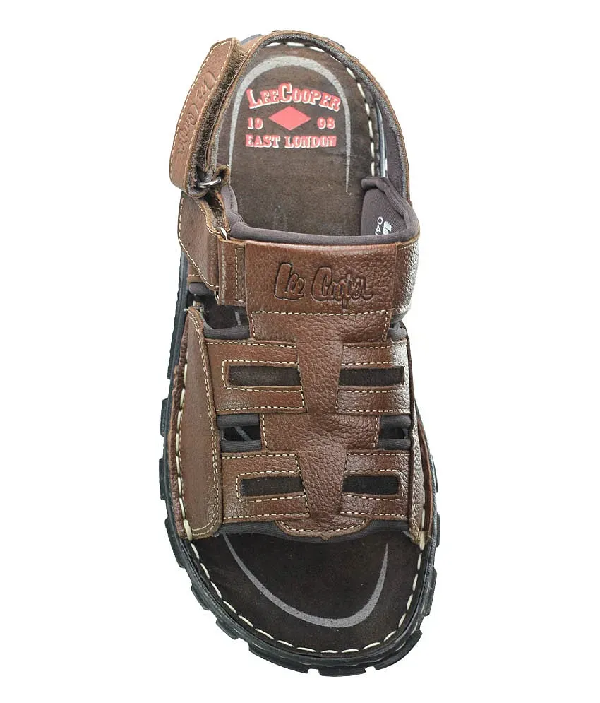 Buy Blue & Black Casual Sandals for Men by Lee Cooper Online | Ajio.com