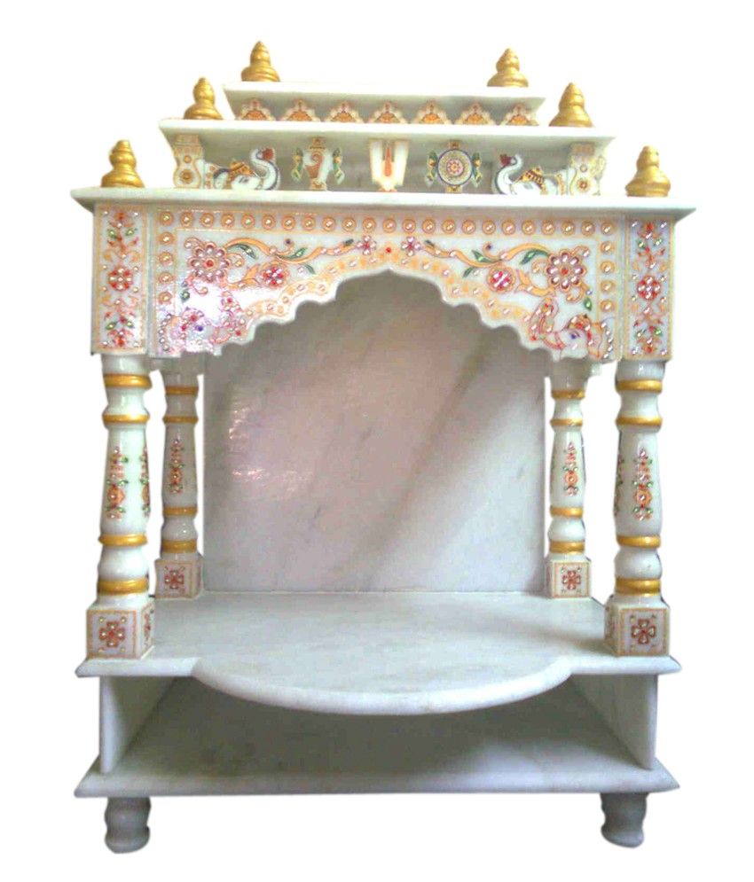 Shiva & Smriti White Delightful Marble Temple Buy Shiva