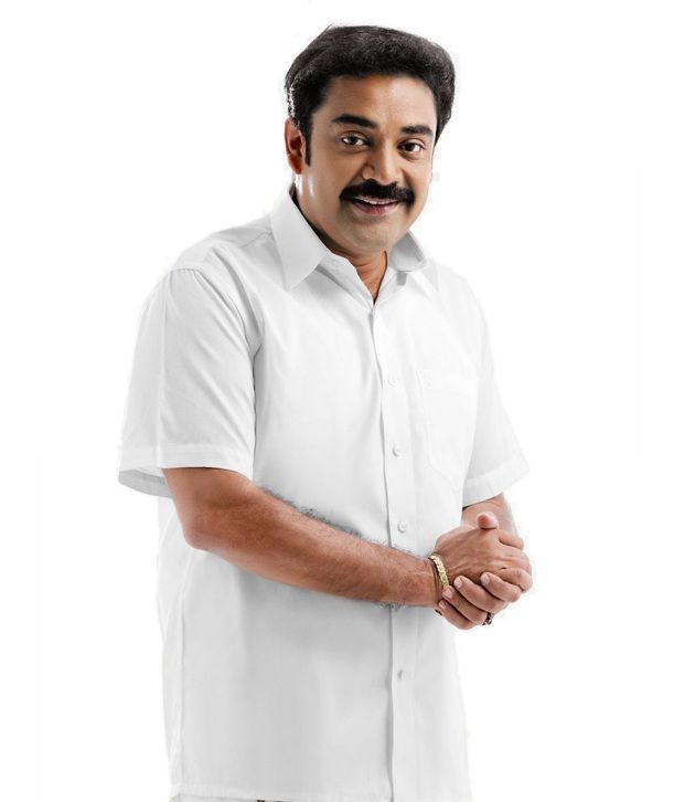 white cotton half shirt