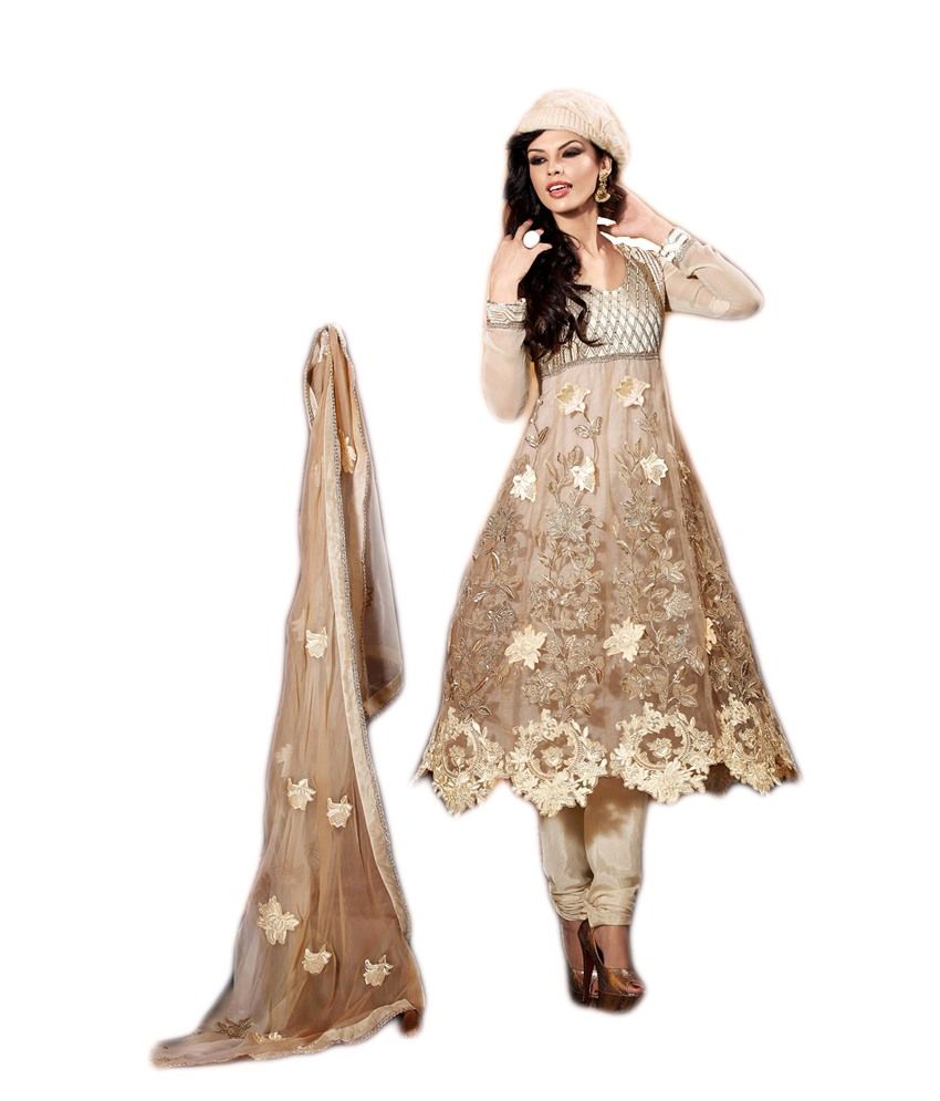 semi stitched anarkali suits online