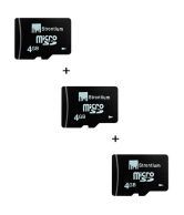 Strontium 4GB + 4GB + 4GB MicroSD Card