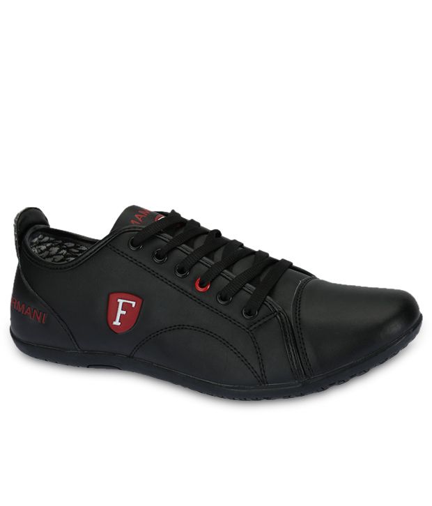 Fermani Black Daily Shoes Buy Fermani Black Daily Shoes