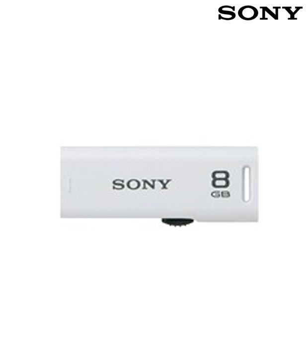     			Sony Micro Vault 8GB Pen Drive (White)