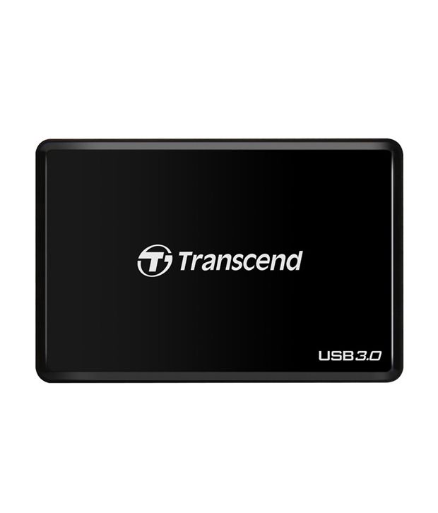 Transcend USB 3.0 Super Speed Multi-Card Reader for SD/SDHC/SDXC/MS/CF Cards (TS-RDF8K)