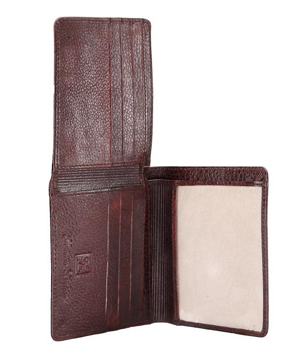 WalletsnBags Brown Cracked Finish Wallet: Buy Online at Low Price in India - Snapdeal