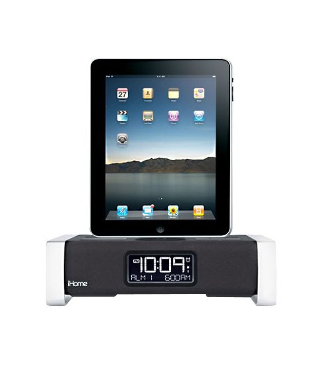 Buy iHome iA100 Alarm Clock with Bluetooth and FM radio for iPad/iPhone