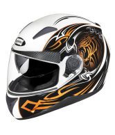 Studds - Full Face Helmet - Shifter (D2 White N12)[Large - 58 cms]