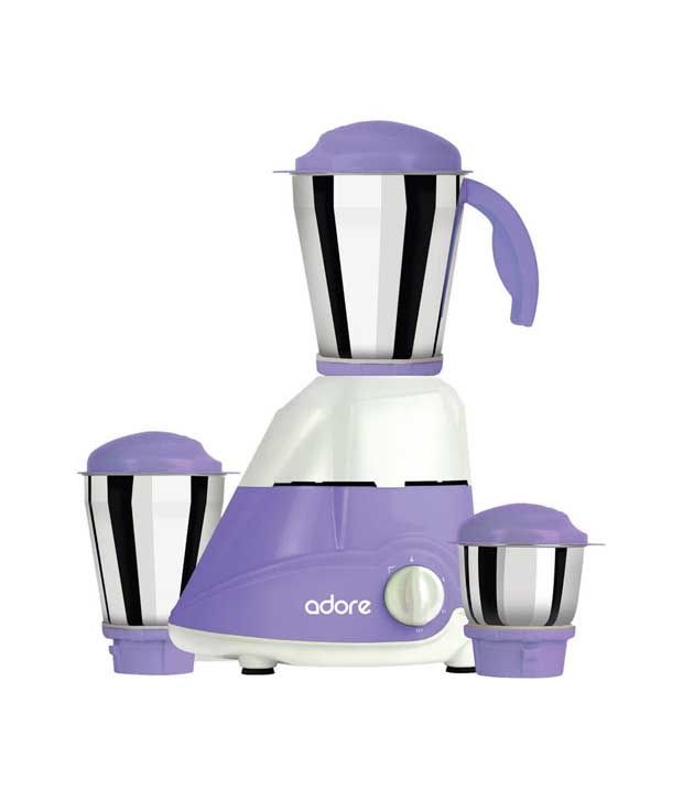 Anjali Adore Mixer Grinder Purple Price in India Buy Anjali Adore