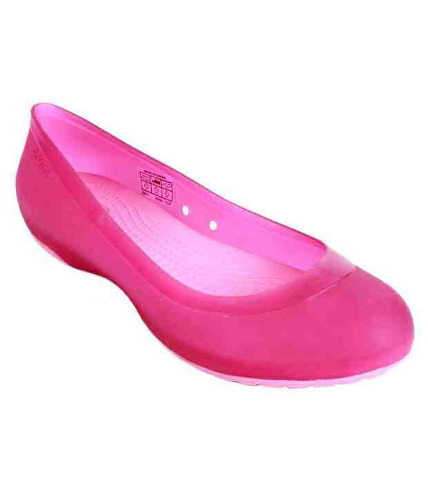 Crocs Sober Pink Ballerina Price in India- Buy Crocs Sober Pink ...