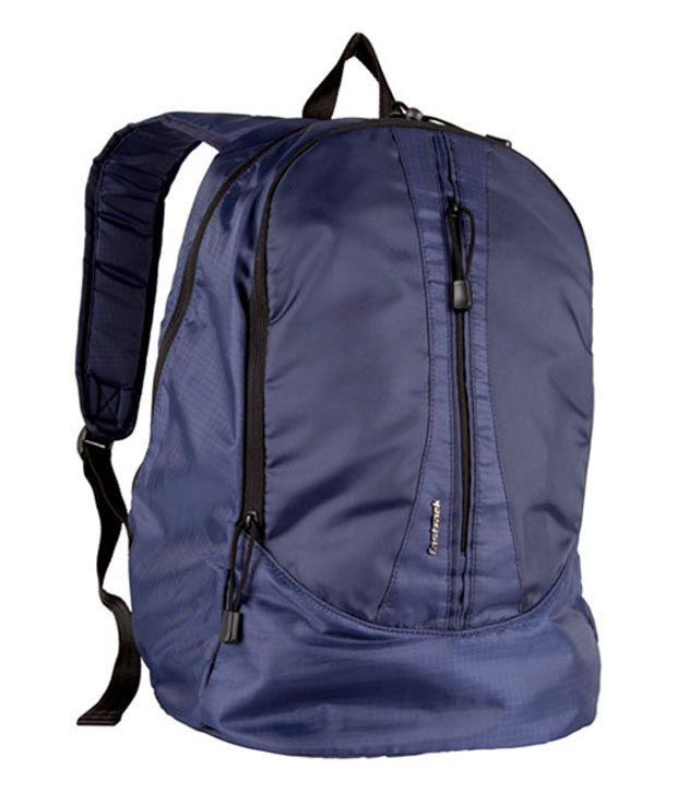 fastrack blue backpack