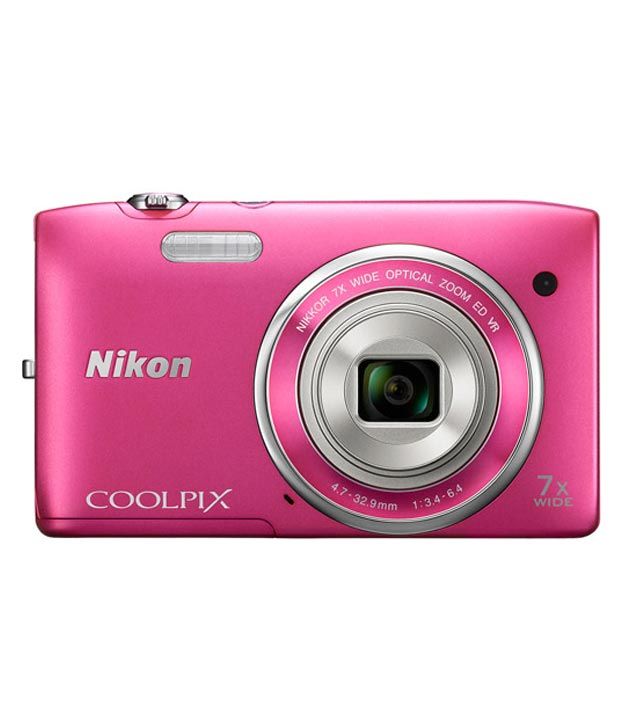 Nikon Coolpix S3500 20.1 MP Digital Camera (Pink) - Buy @ Snapdeal.com