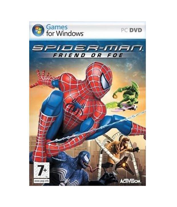 spiderman friend or foe pc save game