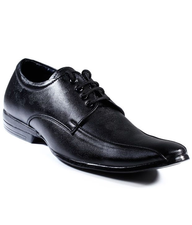 Zapatoz Black Formal Shoes Price in India- Buy Zapatoz Black Formal ...