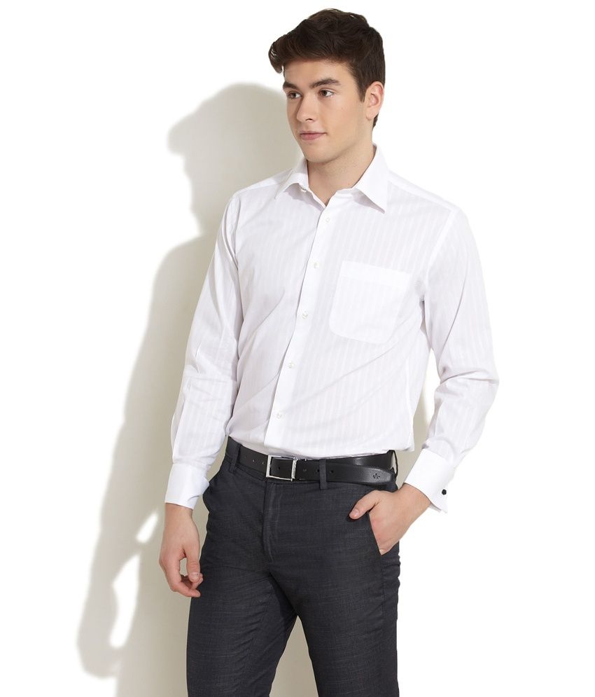 Daniel Hechter Simply Chic Formal White Shirt - Buy Daniel Hechter ...