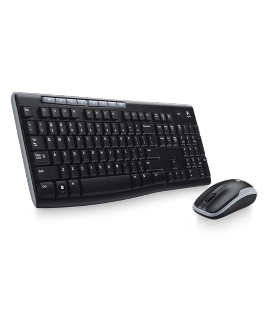     			Logitech mk260r Black Wireless Keyboard Mouse Combo Keyboard