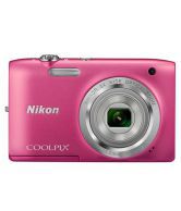 Nikon Coolpix S2800 20.1MP Digital Camera (Pink)