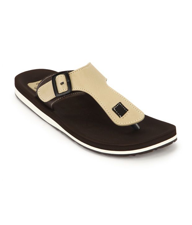 Buy Adda Omega Brown Slippers for Men | Snapdeal.com