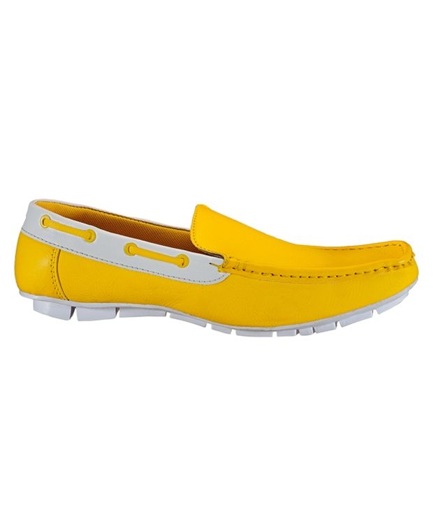 aldo yellow loafers
