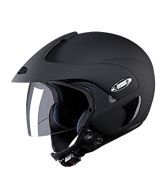 Studds - Open Face Helmet - Marshall (Matte Black) [Large - 58 cms]