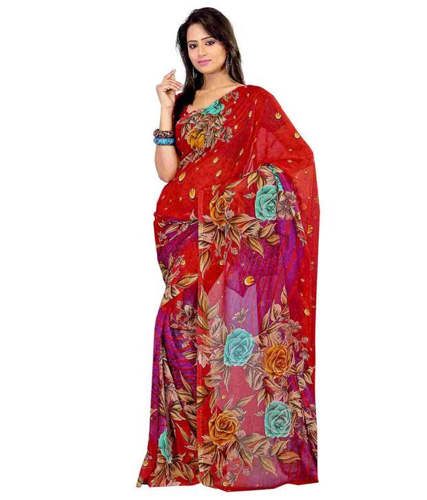 dani chiffon saree
