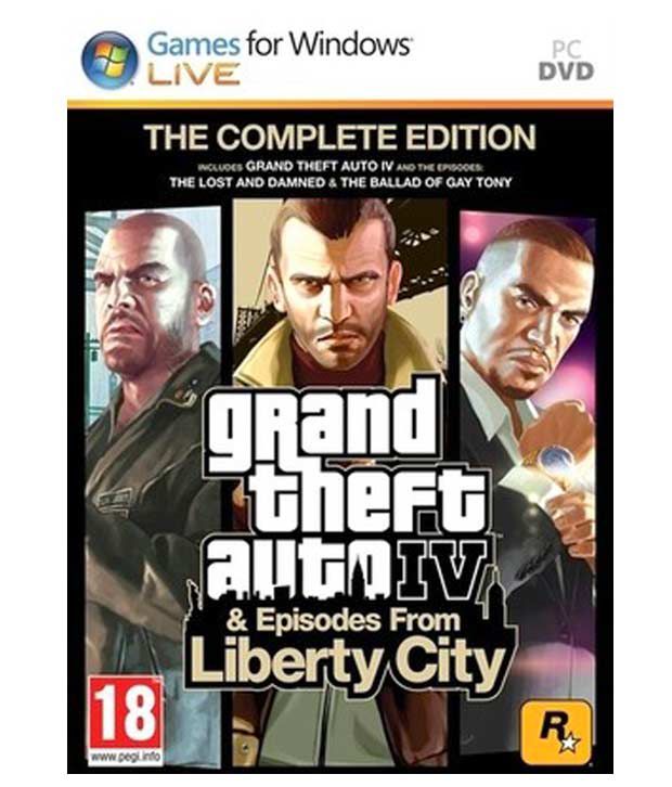     			GTA IV The Complete Edition PC