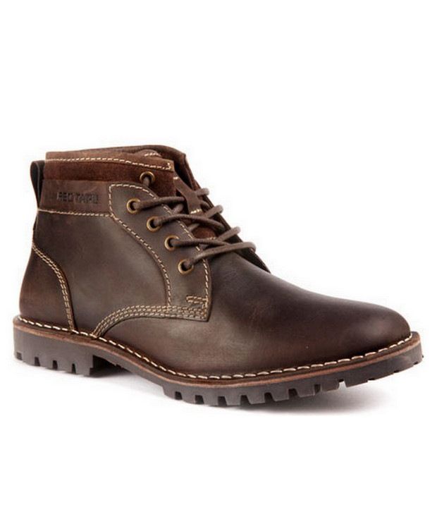Red tape high ankle formal shoes Outlet