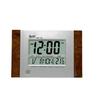 how to set time in ajanta digital watch